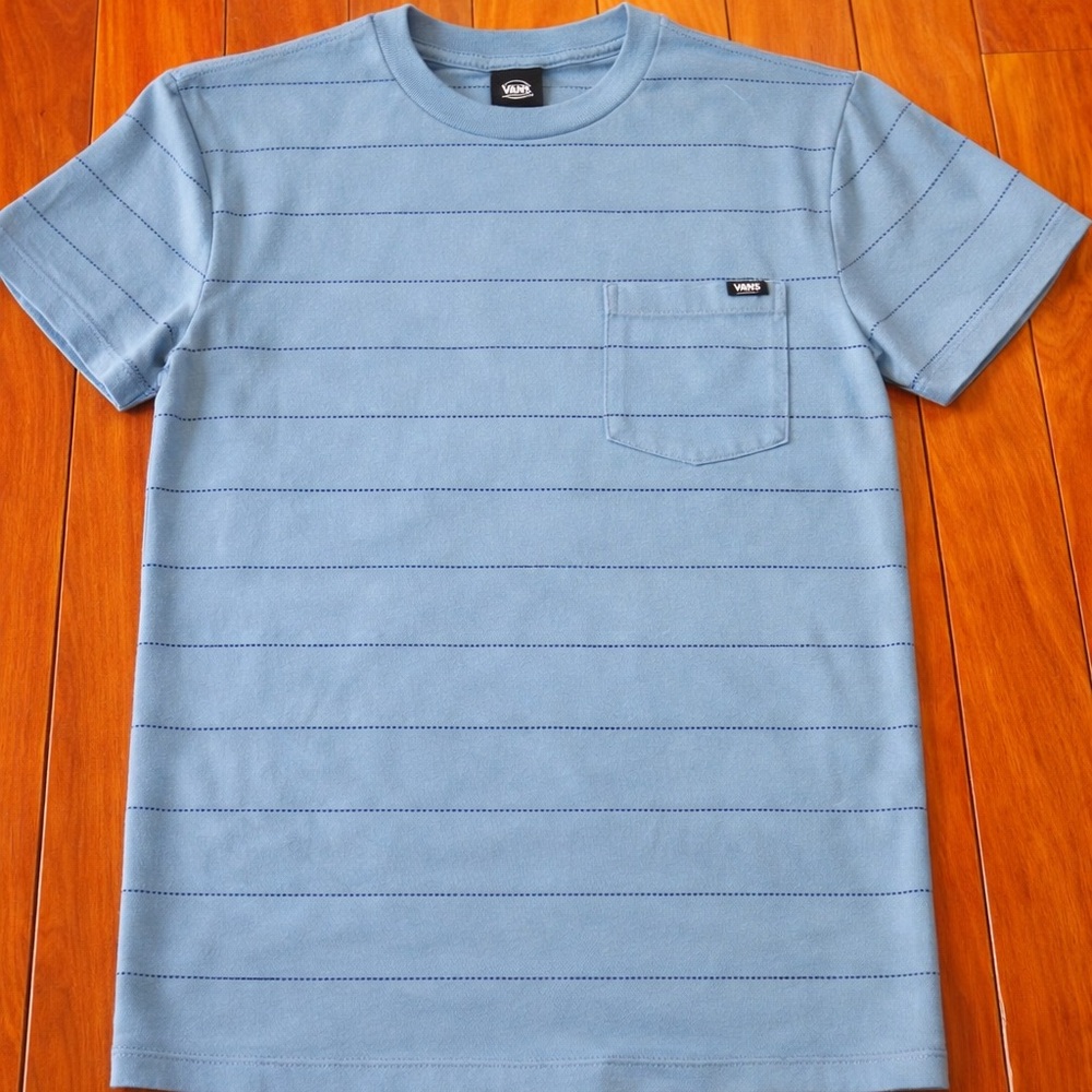 Vans Blue Short Sleeve Tee Classic Comfort